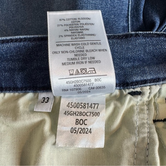 Hudson Blair Denim Blue Jeans Bootcut High-Rise Size 33 - Picture 8 of 9